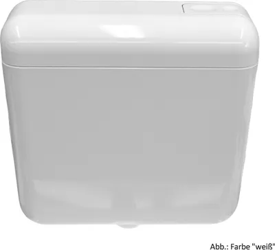 Produktbild von Ecotop Spülkasten 9/6 Liter Start / Stop Taste weiß m. Wasserspartaste Nr.7.9487-0102 Farbe: weiß