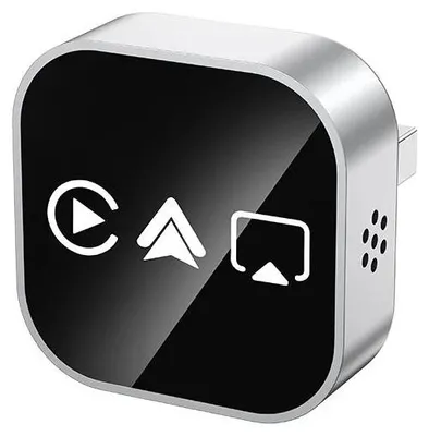 Produktbild von Drahtloser Auto-Adapter, Drahtloses CarPlay, Drahtloses Android Auto, WEISS