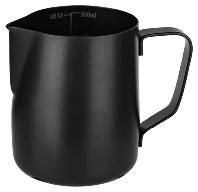 Milchkanne 350 ml Edelstahl mit Messskala für Latte Art