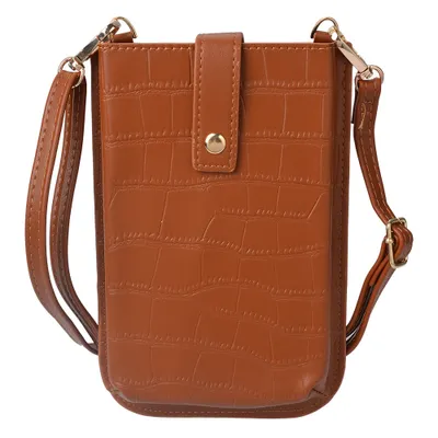 Produktbild von Clayre & Eef Brieftasche 12x18 cm Braun Kunstleder