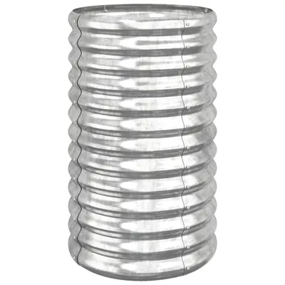 Immagine prodotto di vidaXL Fioriera in acciaio verniciato a polvere 40x40x68 cm Argento