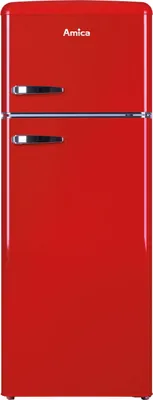 Image de Amica Réfrigérateur/congélateur KGC 15630R, look rétro
