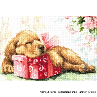 Immagine prodotto di Ago magico Zweigart Edition set per punto croce "Il tuo regalo", schema contato, 26x18cm