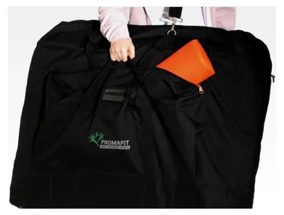 Produktbild von Transporttasche für mobile Massageliegen mit 2 Tragegriffen, universelle Transportlösung für klappbare Massagetische in verschiedenen Größen (M)