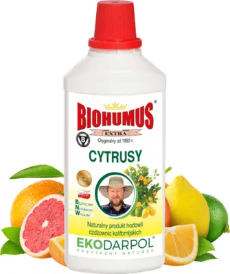 Produktbild von Zitrusdünger Flüssigdünger Für Alle Zitruspflanzen Organischer Wurmhumus 1 L