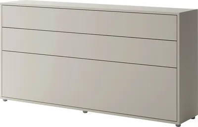 Produktbild von MIRJAN24 Wandklappbett Bed-Concept BC-06 90x200 Horizontal, Stilvoll Funktionsbett mit Leistenlattenrost (Farbe: Cashmere)