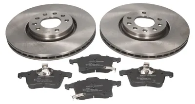 Produktbild von MAPCO Bremsenset Vorne Bremsscheiben Beläge Satz für OPEL Corsa D Schrägheck (S07) 308mm