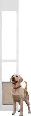 Obrázek produktu pro Psí dvířka pro posuvné skleněné dveře 75 7/8"-80 11/16" nastavitelná výška L