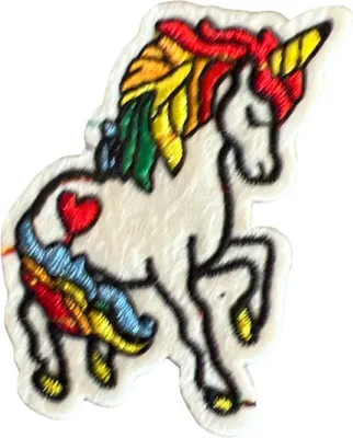 Produktbild von Einhorn-Pferd-Aufnäher zum Aufbügeln