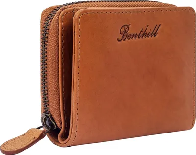 Produktbild von Geldbörse Echt Leder Portemonnaie mit RFID Schutz | 8 Kartenfächer | Slim-Wallet inkl. Geschenkbox WEICHES LEDER & RFID-SCHUTZ
