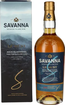 Produktbild von Savanna LE MUST Reunion Island Rum 45% Vol. 0,7l in Geschenkbox