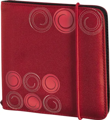 Zdjęcie produktu dla Hama CD/DVD Nylon Wallet "Up to Fashion" 24 - Portfel na płyty CD/DVD - 24 płyty CD/DVD - Nylon - Czerwony (095669)