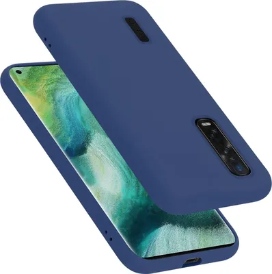 Zdjęcie produktu dla Etui ochronne Cadorabo do Oppo FIND X2 PRO w kolorze niebieskim Etui na telefon komórkowy Pokrowiec TPU Etui