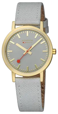 Produktbild von Mondaine Uni Uhr Classic Armbanduhr 36 mm A660.30314.80SBU Textil