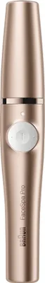 Produktbild von Braun FaceSpa Pro SE921 All-in-One Beauty-Gerät zur Gesichts-Epilation, Farbe:Weiß-Gold