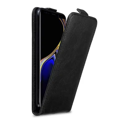 Immagine prodotto di Cadorabo cover per Samsung Galaxy NOTE 9 cover protettiva in nero flip case custodia del telefono cellulare cover