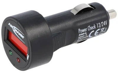 Image de Ansmann PowerCheck12/24V, Batteriespannungstester für KFZ 12V/24V (1900-0019) (1900-0019)