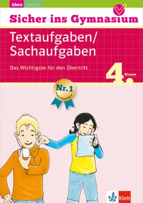 Produktbild von Sicher ins Gymnasium Mathematik Textaufgaben 4. Klasse