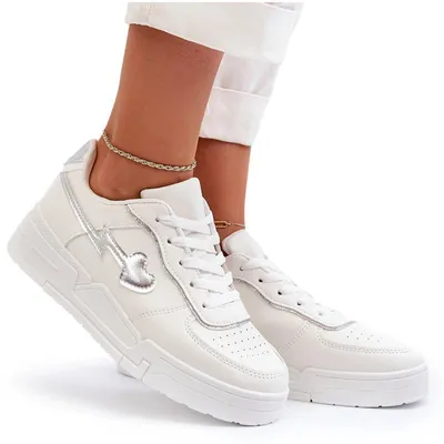 Produktbild von Damen Plateau-Sneakers Weiß Zeparine 37