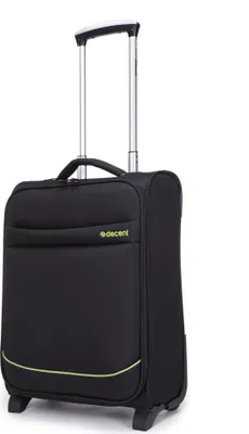 Produktbild von Superleichter Handgepäckkoffer Schwarz 50x35x20cm