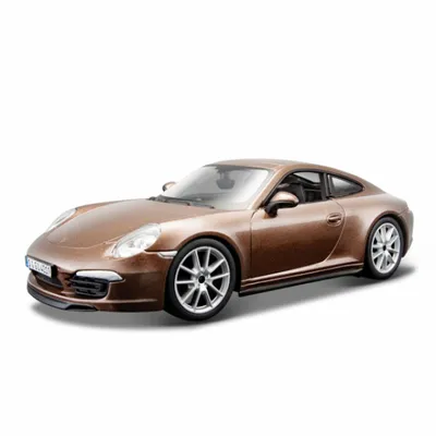 Produktbild von BBurago Porsche 911 Carrera S (metallic braun, Maßstab 1:24)