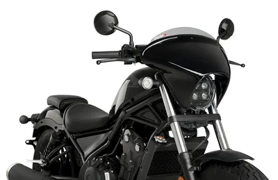 Zdjęcie produktu dla PUIG 21063H Batwing SML Sport pasuje do HONDA CMX 500 REBEL Przyciemniany