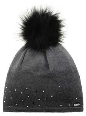 Eisbär Dip Dye Lux Crystal Mütze für Damen mit Bommel