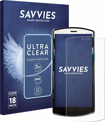 Produktbild von 18x Für Unitech EA510 Schutzfolie Savvies Displayschutz Display Schutz Folie Klar Transparent