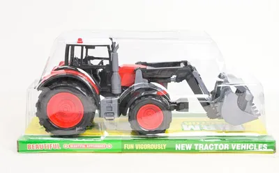 Immagine prodotto di Trattore rosso con benna 666-216B 14381