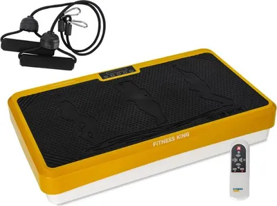 Zdjęcie produktu dla Platforma wibracyjna, Vibro Form, masażer fitness, gumy oporowe, 3 poziomy intensywności,