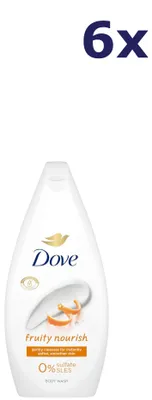 Produktbild von 6x Dove douchegel Fruity Nourish 450ml