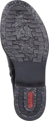 Produktbild von Rieker Damen Stiefelette flacher Chelsea Boot mit losen Soft Einlagen 74854, Größe:40 EU, Farbe:Schwarz