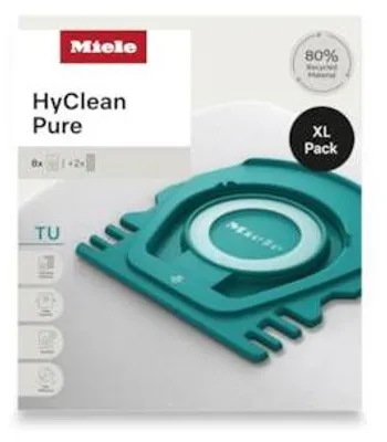 Produktbild von Miele TU XL HyClean Pure, Staubbeutel, Zylinder-Vakuum, Grün, Miele, 8 Stück(e)