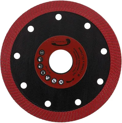Produktbild von PRODIAMANT Diamanttrennscheibe für Fliesen 115mm Color Flash rot