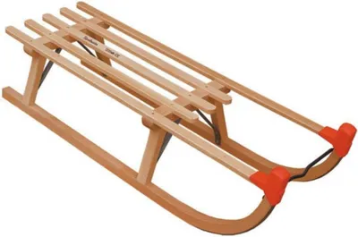 Produktbild von SPOLNOTA Schlitten Yaro 90 HOLZ NATUR HOLZ NATUR -
