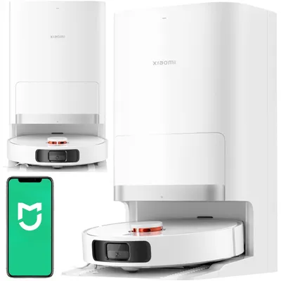 Produktbild von Xiaomi Mi Vacuum 6000 Pa Roboterstaubsauger Mit Lasernavigation Und Wischfunktion