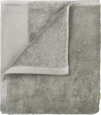 Obrázek produktu pro Blomus RIVA sada 4 ručníků pro hosty, ručník pro hosty, bavlna, sloní kůže, 30 x 30 cm, 69131
