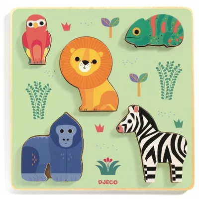 Obrázok produktu pre DJECO Puzzlespiel Safari