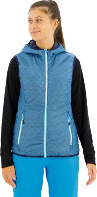 Produktbild von Woman Reverse Vest FIX Hood cielo-dusty blue (10ZN) 34