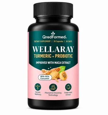 Produktbild von WELLARAY – Tägliche Wellness- & Nährstoffunterstützung – 30 Capsules