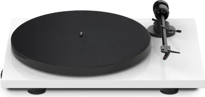 Produktbild von Pro-Ject E1 OM5E Plattenspieler Plug & Play Hohe Klangqualität Weiß