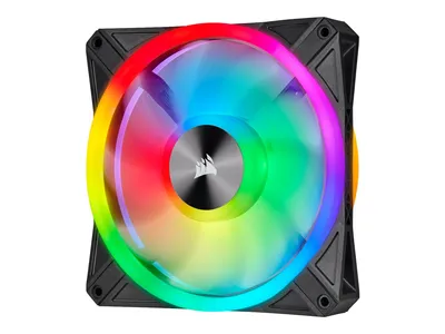 Image de Corsair iCUE QL140 RGB Boîtier d'ordinateur Ventilateur 14 cm Noir, gris