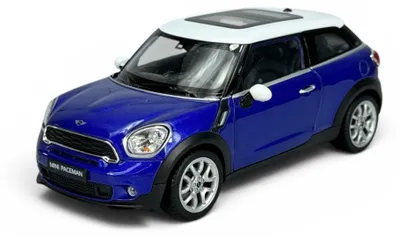 Produktbild von Welly Mini Cooper S Paceman Blau 1:24 Die Cast Metall Modell Neu im Kasten 24050