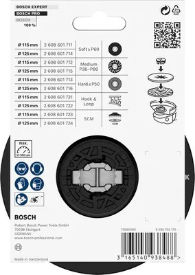 Produktbild von PRO Stützteller Medium, 115 mm, X-Lock