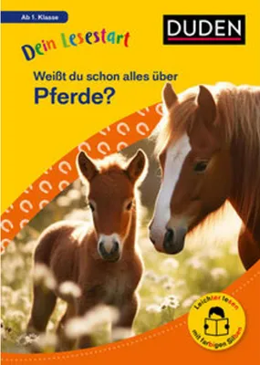 Produktbild von Dein Lesestart: Weißt du schon alles über Pferde? Ab 1. Klasse