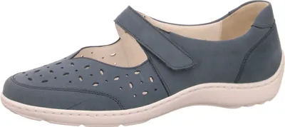 Produktbild von Waldläufer Damen Slipper, blau(denim (263)), Gr. 5