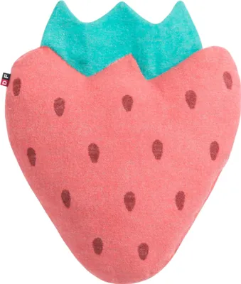 Produktbild von Kissen mit Füllung Erdbeere Farbe Rot 40x35cm von David Fussenegger