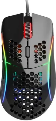 Image de Glorious PC Gaming Race Modèle D- Souris de jeu noire glossy filaire 12000 dpi