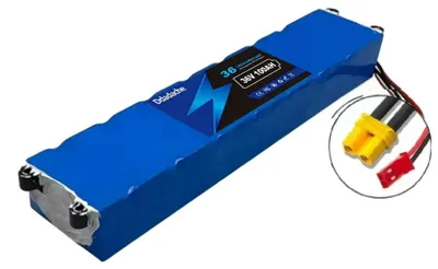 Zdjęcie produktu dla Akumulator litowo-jonowy, duża pojemność 100000 mAh, konfiguracja 36V, złącza XT30 JST