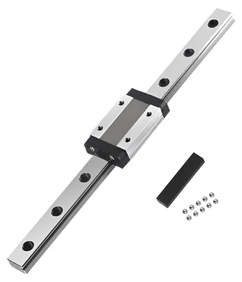 Obrázok produktu pre 200 mm mini lineárny vodič, vysoká presnosť, určený pre 3D tlačiarne a CNC stroje